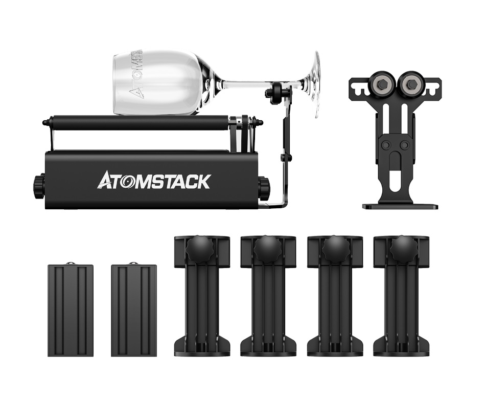 Dispozitiv rotativ cu role Atomstack R3 Pro