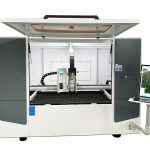 Mașină de tăiat metal cu laser FIBER 3000W, 130×90 cm + accesorii