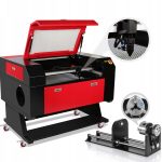 Mașină de gravat cu laser CO₂ 80W DSP, 70×50 cm